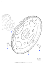 AJ813220 - Jaguar Drive plate