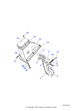 278166 - Land Rover Pad-lever-pedal