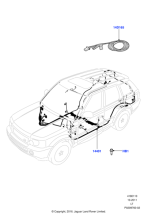 LR016093 - Land Rover Wiring - Main