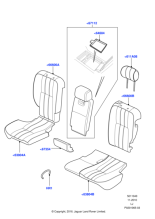 LR018219 - Land Rover Armrest