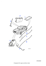 XR813509 - Jaguar Steering column lock