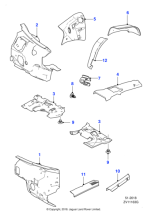 C2Z13889 - Jaguar Bulkhead insulation