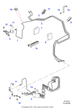 T2R16930 - Jaguar Brake pipe