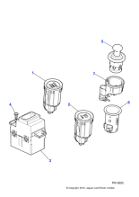 C2P12281 - Jaguar Starter control unit