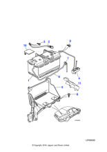 XR811245 - Jaguar Terminal post cover