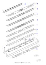 C2P17873 - Jaguar Treadplate insert