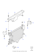 PYC102200 - Land Rover Clip Plastic