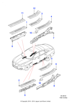 C2D11848 - Jaguar Mounting bracket