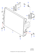 C2Z11678 - Jaguar Gasket intercooler