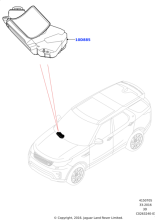 LR114188 - Land Rover UNIT - HEAD UP DISPLAY