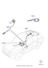 LR016147 - Land Rover Wiring