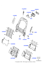 LR058815 - Land Rover Support - Seat Back - Lumbar