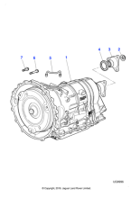 C2C27750E - Jaguar Automatic gearbox