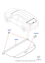 LR060581 - Land Rover Panel - Rear Package Tray Trim