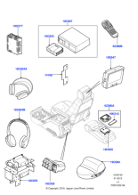 LR043141 - Land Rover Remote Control System