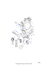 NTC8416 - Land Rover Box assembly-steering