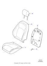 T4N26618QWX - Jaguar Squab cover