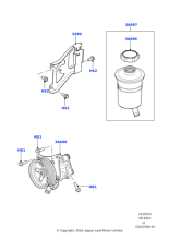 LR022643 - Land Rover Pump - Power Steering