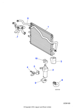 C2C27656 - Jaguar Coolant pump isolator