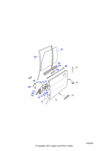 RTC6190 - Land Rover Panel-bodyside trim