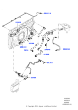 LR115219 - Land Rover Hose - Water