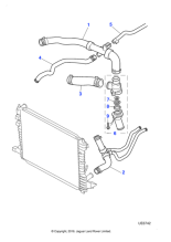 XR85174 - Jaguar Thermostat