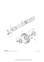 ERR3545 - Land Rover Pulley-camshaft