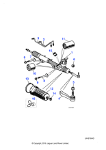 XR822913 - Jaguar Mounting bolt