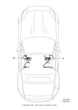 T2R24396 - Jaguar Driver's seat harness