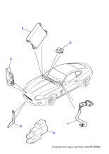 C2Z5465 - Jaguar Ambient air temperature sensor