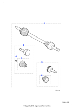 C2C41000 - Jaguar Halfshaft