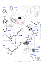 LR135143 - Land Rover Cable - Battery To Earth