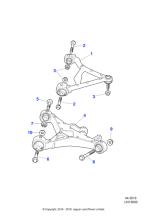 XR853289 - Jaguar Flange head bolt