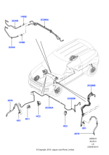 LR135809 - Land Rover Hose - Brake