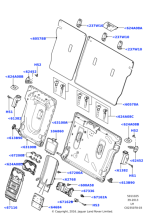 LR026864 - Land Rover Bezel