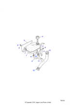 NTC7299 - Land Rover Bracket