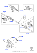 LR135949 - Land Rover Shaft And CV-Joint