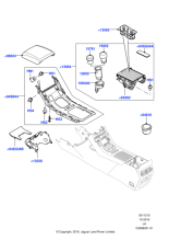 LR060291 - Land Rover Door - Stowage Box