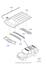 LR016911 - Land Rover Header - Windscreen