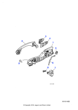 C2C3806 - Jaguar Linkage rod