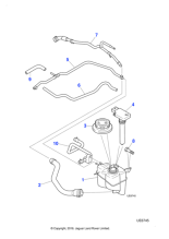 XR82888 - Jaguar Hexagon head screw