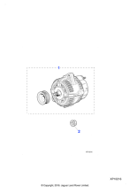 C2C42134 - Jaguar Alternator