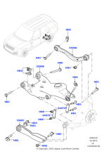 LR037696 - Land Rover Arm - Rear Suspension