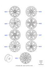 LR135285 - Land Rover Wheel