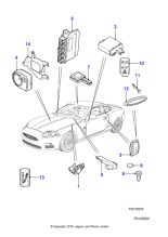 XR838519 - Jaguar Expanding nut