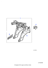 XR825611 - Jaguar Wheelarch/quarter panel