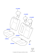 LR127620 - Land Rover Head Rest