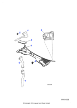 C2C4965 - Jaguar Drain tube