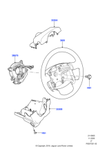 LR019712 - Land Rover Wheel - Steering