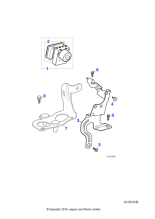 C2C35614 - Jaguar Hydraulic control unit